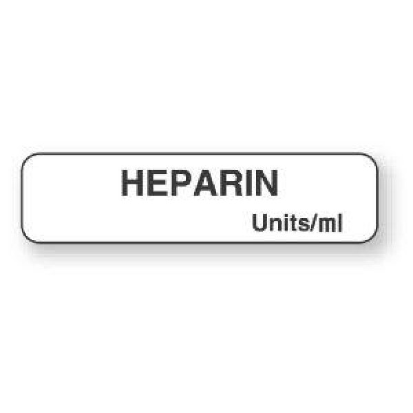 Heparin Label